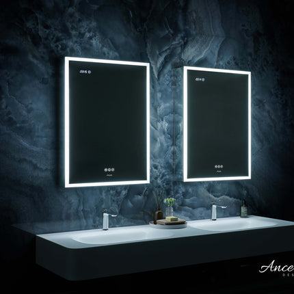 Pagani LED Mirror Cabinet with Defogger, Dimmer, Magnifier & USB outlet Ancerre Designs