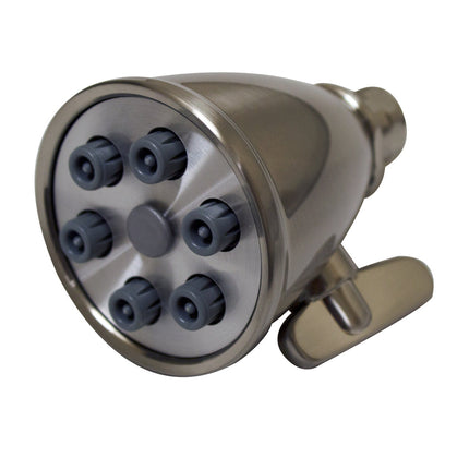 Whitehaus Showerhaus Small Round Showerhead With 6 Spray Jets - WH138-BN Whitehaus