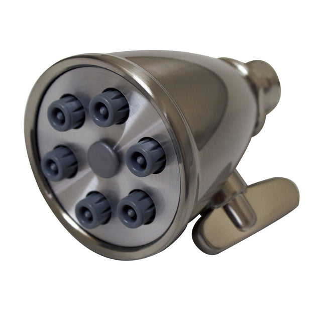 Whitehaus Showerhaus Small Round Showerhead With 6 Spray Jets - WH138-BN Whitehaus