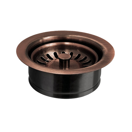 Whitehaus 3 1/2" Waste Disposer Trim With Matching Basket Strainer - WH200-ACO Whitehaus