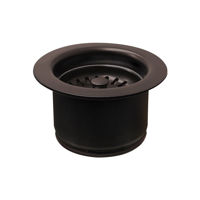 Whitehaus 3 1/2" Waste Disposer Trim With Matching Basket Strainer For Deep Fireclay Sinks - WH202-ORB Whitehaus