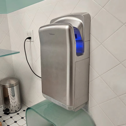 Whitehaus Wall Mount Hands-Free Hand Dryer - WH666-GRAY Whitehaus