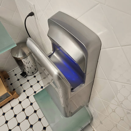Whitehaus Wall Mount Hands-Free Hand Dryer - WH666-GRAY Whitehaus