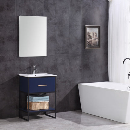 Legion Furniture 24" Blue Finish Sink Vanity WH7024-BL-PVC Legion Furniture