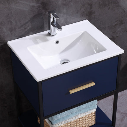 Legion Furniture 24" Blue Finish Sink Vanity WH7024-BL-PVC Legion Furniture
