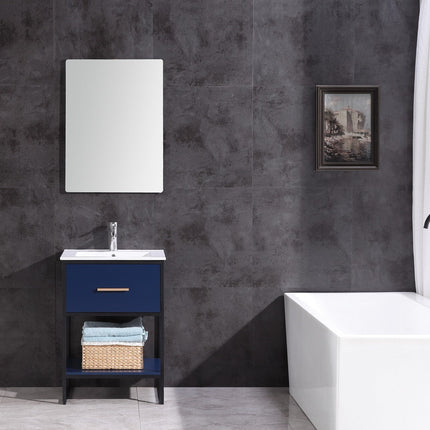 Legion Furniture 24" Blue Finish Sink Vanity WH7024-BL-PVC Legion Furniture