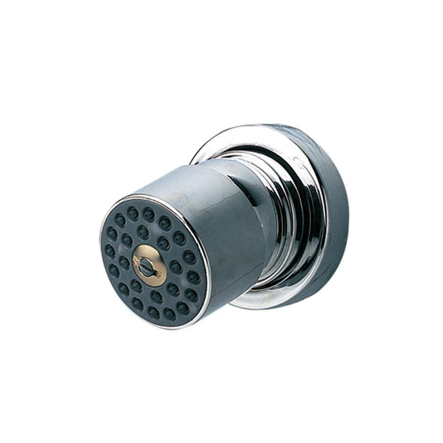 Whitehaus Showerhaus Single Body Spray With 24 Powerful Spray Jets And Swivel Spray Head - WHAC07-C Whitehaus