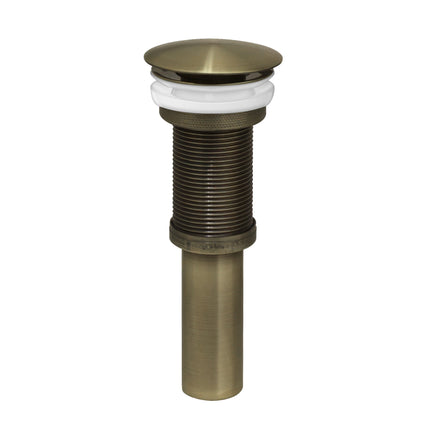 Whitehaus Decorative Pop-Up Mushroom Drain With No Overflow - WHD01-AB Whitehaus