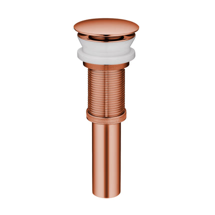 Whitehaus Decorative Pop-Up Mushroom Drain With Overflow - WHD010-CO Whitehaus