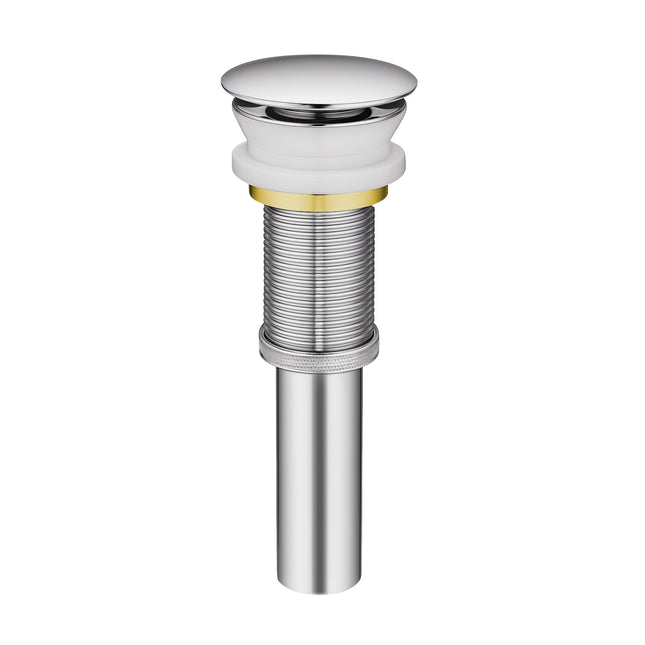 Whitehaus Decorative Pop-Up Mushroom Drain With Overflow - WHD010-C Whitehaus