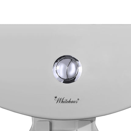 Whitehaus Magic Flush Eco-Friendly One Piece Toilet With A Siphonic Action Dual Flush System, 1.6/1.1 GPF And Watersense Certified - WHMFL3364-EB Whitehaus