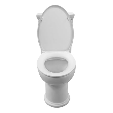 Whitehaus Magic Flush Eco-Friendly One Piece Toilet With A Siphonic Action Dual Flush System, 1.6/1.1 GPF And Watersense Certified - WHMFL3364-EB Whitehaus