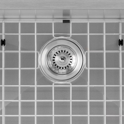 Whitehaus Noah Plus 3 1/2" Stainless Steel Basket Strainer - WHNPL35-SS Whitehaus