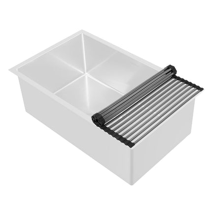 Whitehaus Noah Plus Stainless Steel Removable Roll Mat - WHNPLRM-GM Whitehaus