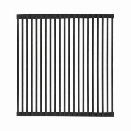 Whitehaus Noah Plus Stainless Steel Removable Roll Mat - WHNPLRM-MBLK Whitehaus