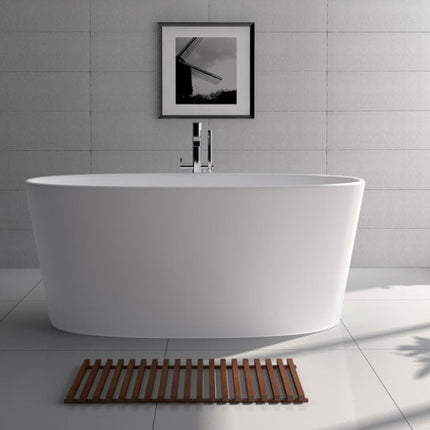 Legion Furniture 62.2" White Matt Solid Surface  Freestanding Tub WJ8602-W Legion Furniture