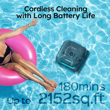 (2026 Upgrade) WYBOT C2 Cordless Robotic Pool Cleaner WYBOT