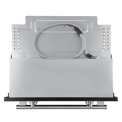 Forno Vomero 30-Inch Wall Oven, Black, 5 cu.ft Capacity, 3550 Watts Convection, Mechanical Controls, Manuel Steam Clean FORNO