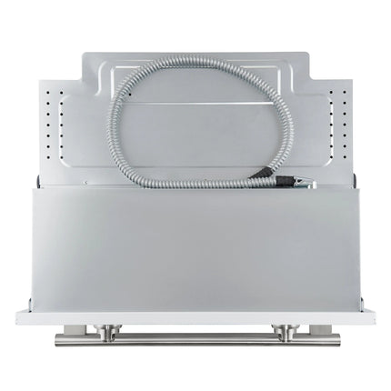 Forno Vomero 30-Inch Wall Oven, White, 5 cu.ft Capacity, 3550 Watts Convection, Mechanical Controls, Manuel Steam Clean FORNO