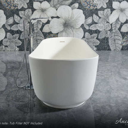 Whitmore Freestanding Solid Surface Bathtub Ancerre Designs