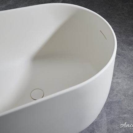 Whitmore Freestanding Solid Surface Bathtub Ancerre Designs