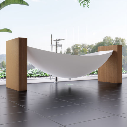 ALFI brand AB2875-PC Polished Chrome Free Standing Floor Mounted Bath Tub Filler Alfi Brand