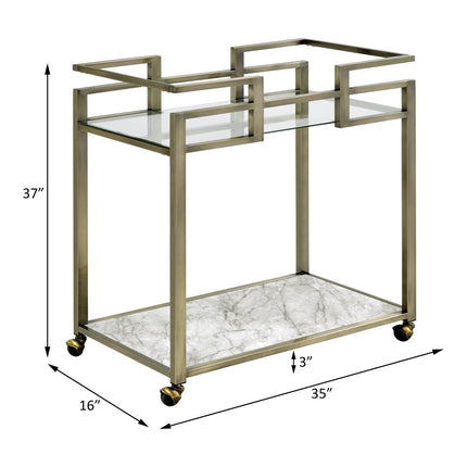 ACME AC00159 Neilo Serving Cart  3