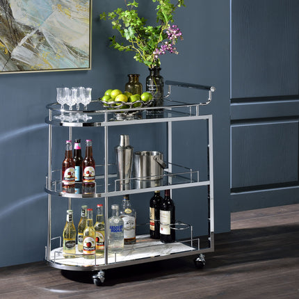 ACME AC00161 Inyo Serving Cart  2