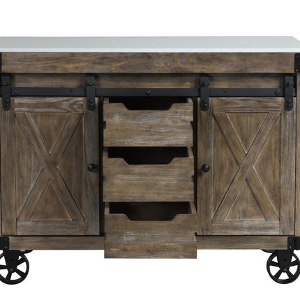 ACME AC00185 Alforvott Kitchen Island  3