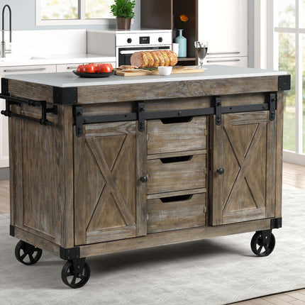ACME AC00185 Alforvott Kitchen Island  5