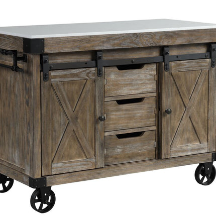 ACME AC00185 Alforvott Kitchen Island