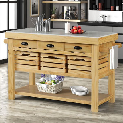 ACME AC00188 Grovaam Kitchen Island