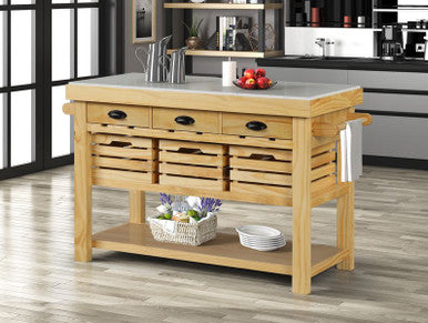 ACME AC00188 Grovaam Kitchen Island ACME Furniture