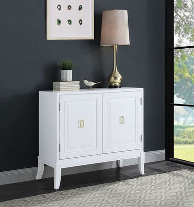 ACME AC00284 Clem White Console Table ACME Furniture