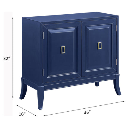 ACME AC00285 Clem Blue Console Table  4
