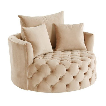 ACME AC00290 Zunyas Beige Accent Chair  1