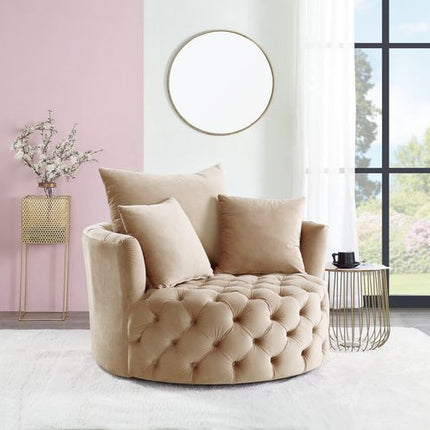ACME AC00290 Zunyas Beige Accent Chair