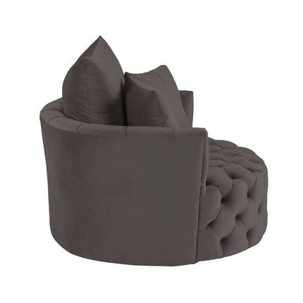 ACME AC00292 Zunyas Gray Accent Chair  3