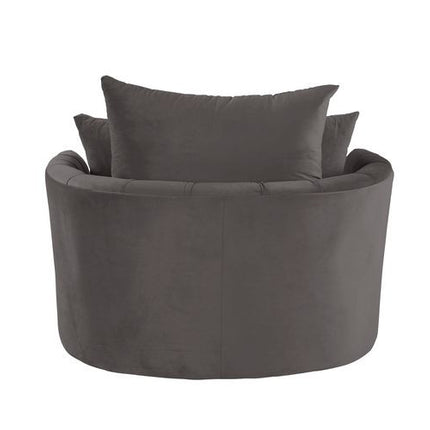 ACME AC00292 Zunyas Gray Accent Chair  4