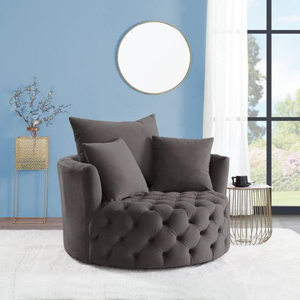ACME AC00292 Zunyas Gray Accent Chair