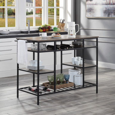 ACME AC00325 Lona Kitchen Island ACME Furniture