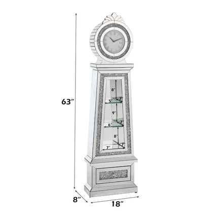 ACME AC00349 Noralie Floor Clock with Led  1