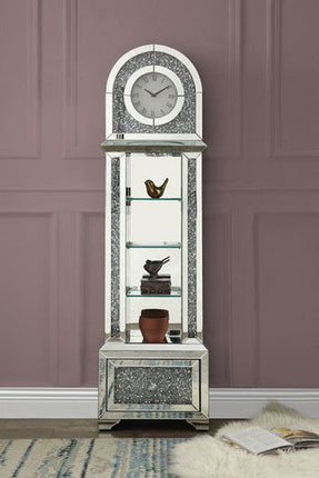 ACME AC00353 Noralie Floor Clock with Led ACME Furniture