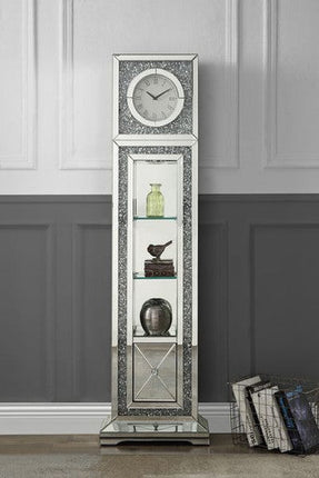 ACME AC00354 Noralie Floor Clock with Led ACME Furniture