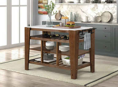 ACME AC00396 Alaroa Kitchen Island ACME Furniture