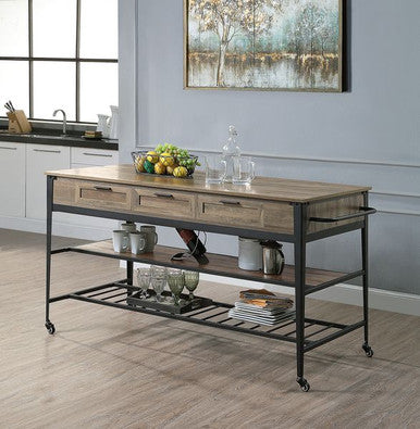ACME AC00402 Macaria Kitchen Cart ACME Furniture