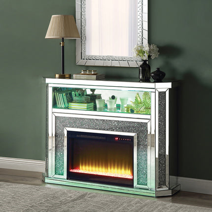 ACME AC00508 Noralie Fireplace with Firecore with Led  19