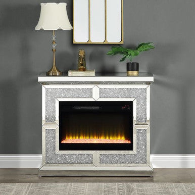 ACME AC00512 Noralie Fireplace with Firecore ACME Furniture