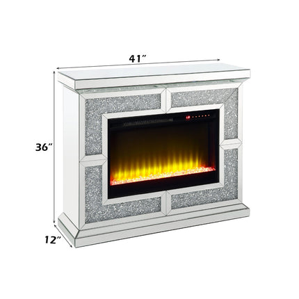 ACME AC00512 Noralie Fireplace with Firecore  1
