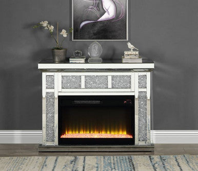 ACME AC00513 Noralie Fireplace with Firecore ACME Furniture